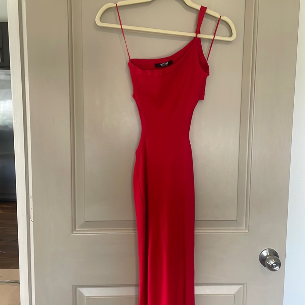Sexy red dress